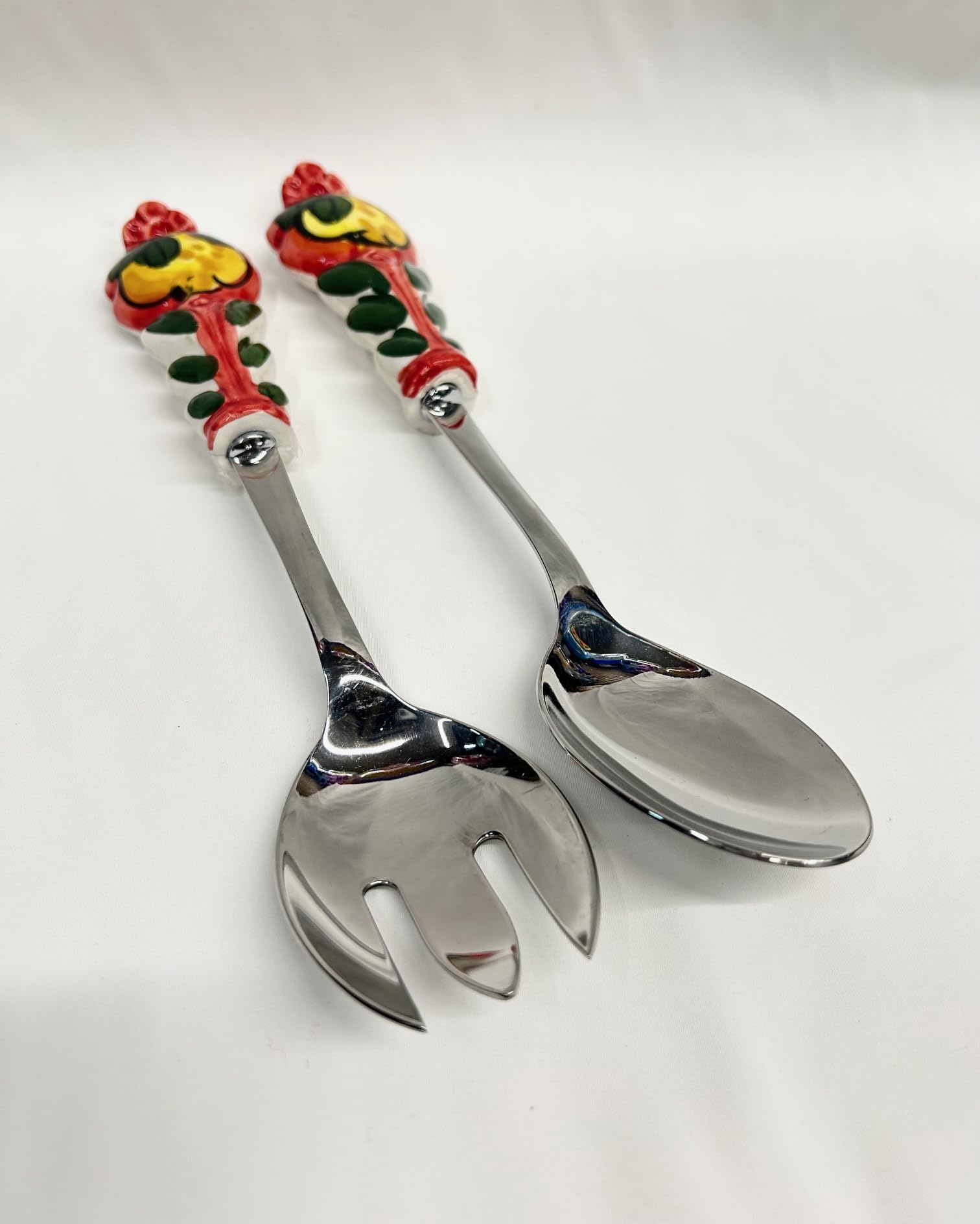 イタリア並行輸入！ レモン柄 スプーン・フォークサーバー カトラリー 取り分け用 Amazon.co.jp: イタリア並行輸入！ レモン柄 スプーン・フォーク